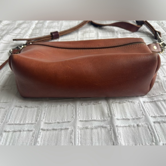Big Buck Bags 100% Genuine Leather Large Clutch Crossbody Wrist & Shoulder Strap - Picture 4 of 12
